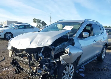 2017 Nissan Rogue Sv из США, поврежденный, VIN JN8AT2MT8HW400543